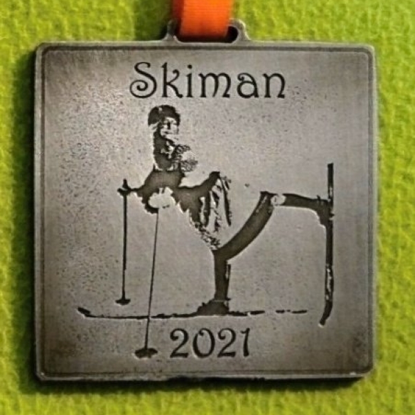 Skiman 2021 medaile
