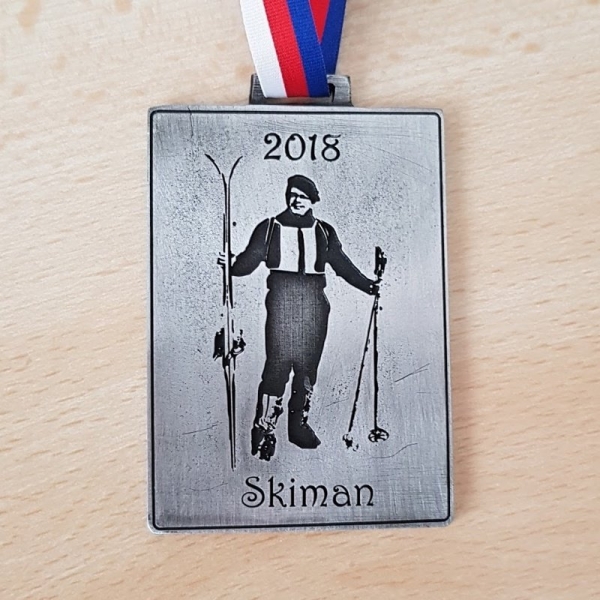 Skiman 2018 medaile